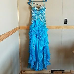 Mori Lee by Madeline Gardner size 1-2 prom dress